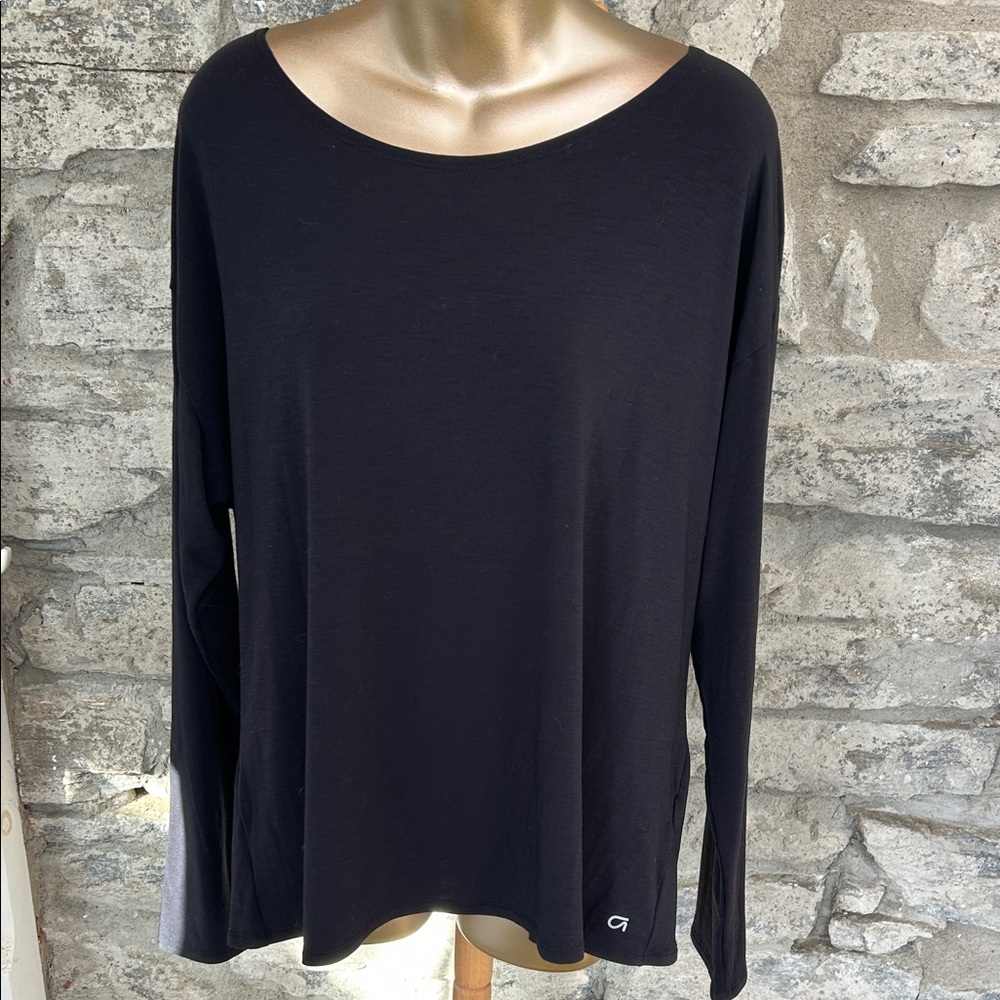Gap fit wrap back top